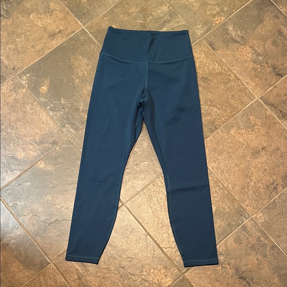 Banana Republic Women’s Blue-green High-Rise 7/8 Length Leggings